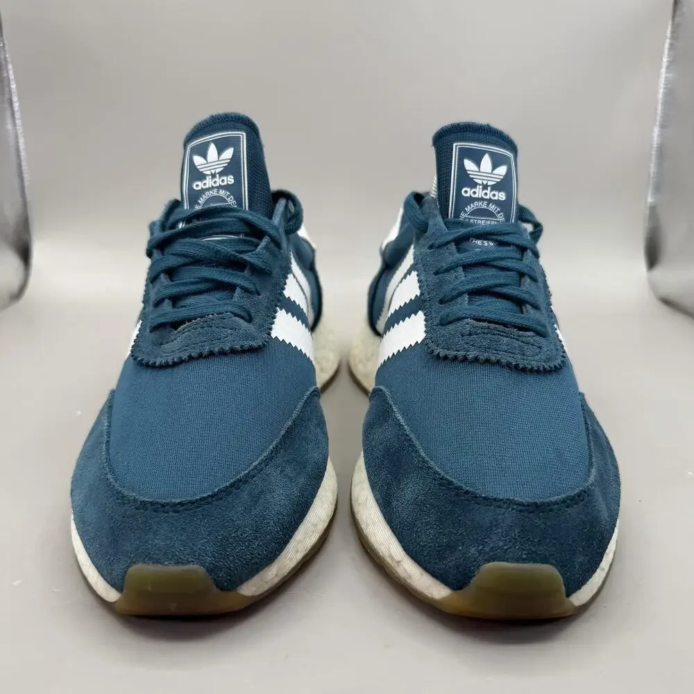 Adidas I-5923 Shoes Womens Size 6 Blue White Boost Running Sneakers CQ2529